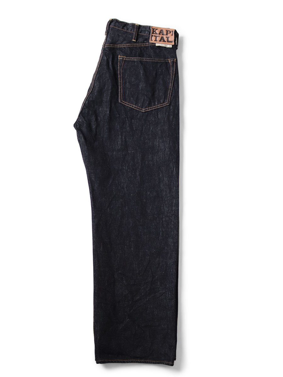KAPITAL Pants 14Oz Denim 5P Monkey TH (40-46Inch)