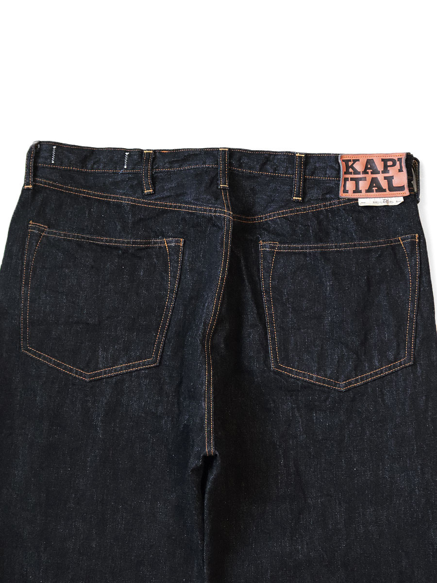 KAPITAL Pants 14Oz Denim 5P Monkey TH (40-46Inch)