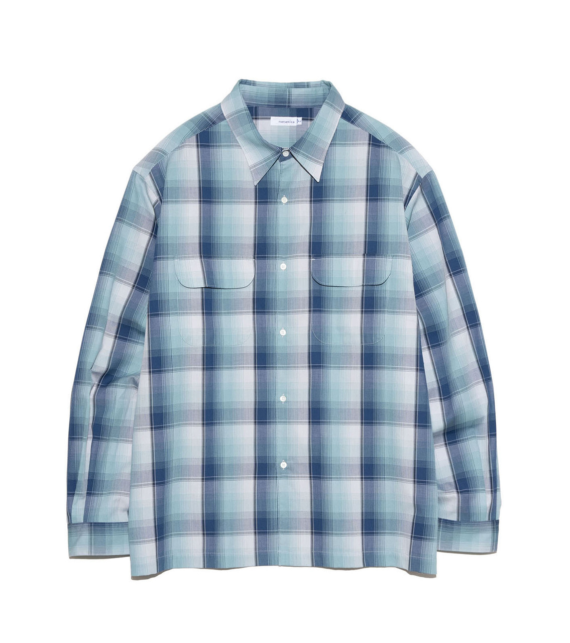 nanamica SHIRT Regular Collar Pique Shirt Online Shop to Worldwide