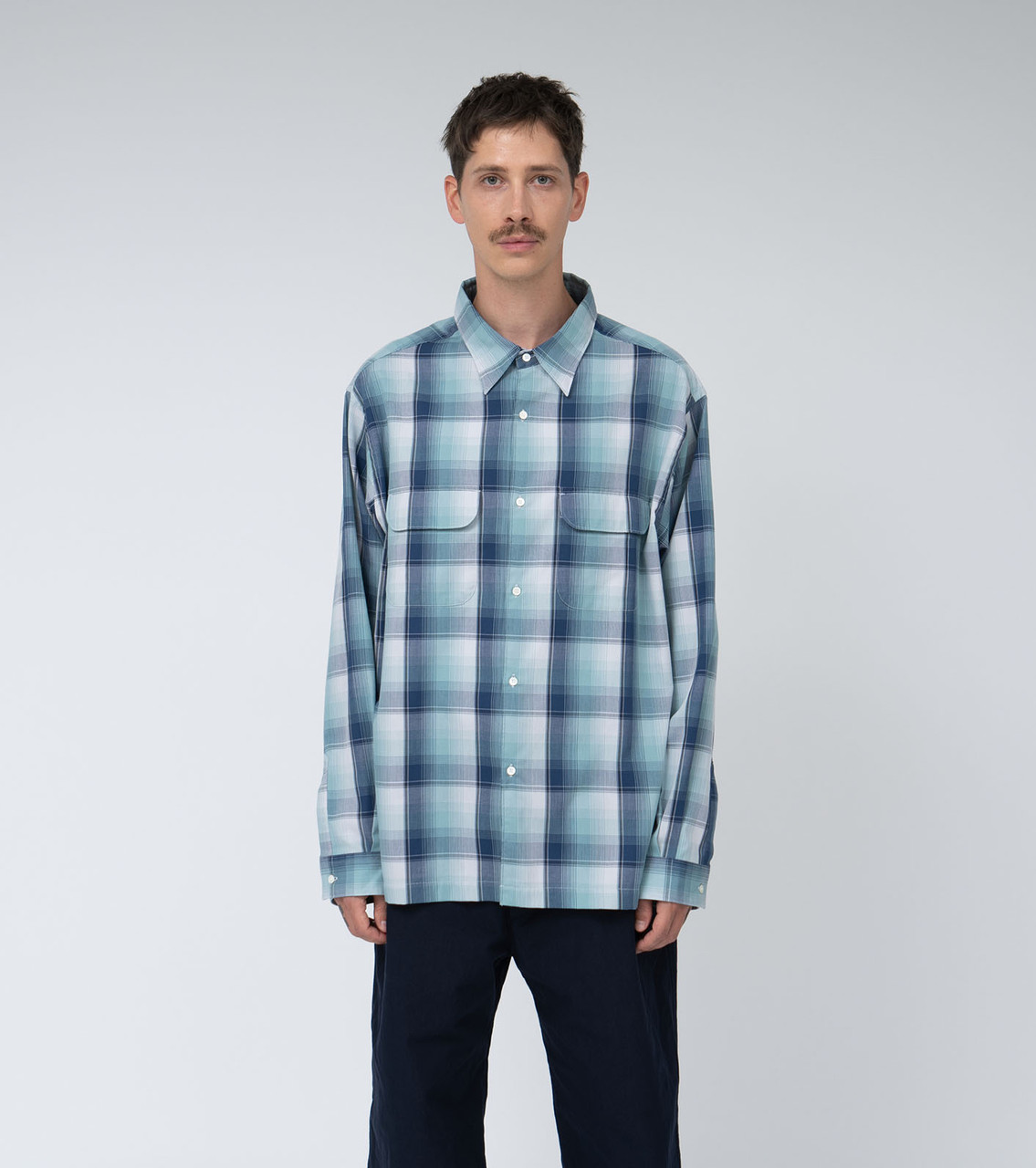nanamica SHIRT Regular Collar Pique Shirt Online Shop to Worldwide