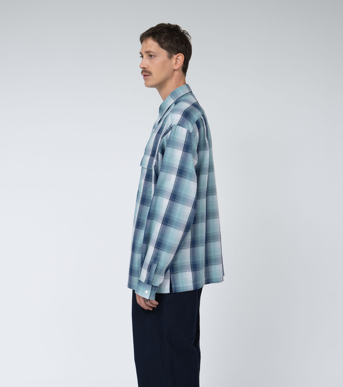 nanamica SHIRT Regular Collar Pique Shirt Online Shop to Worldwide