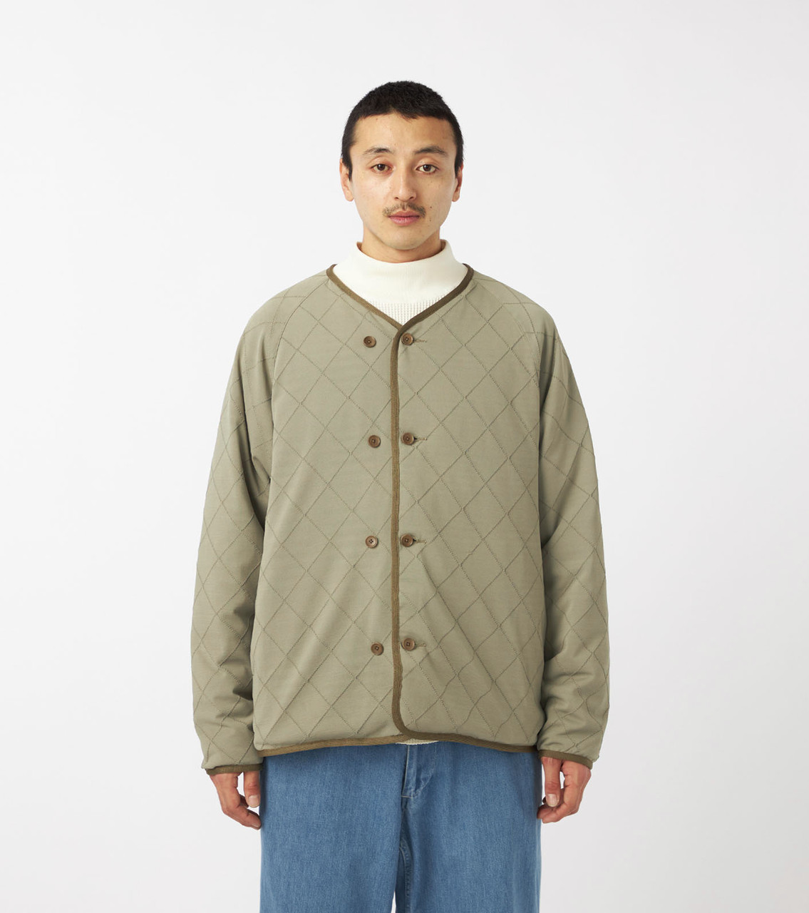 nanamica x BATONER JACKET Knit Down Cardigan Online Shop to Worldwide