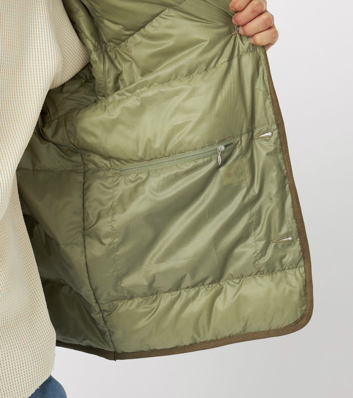 nanamica x BATONER JACKET Knit Down Cardigan Online Shop to Worldwide