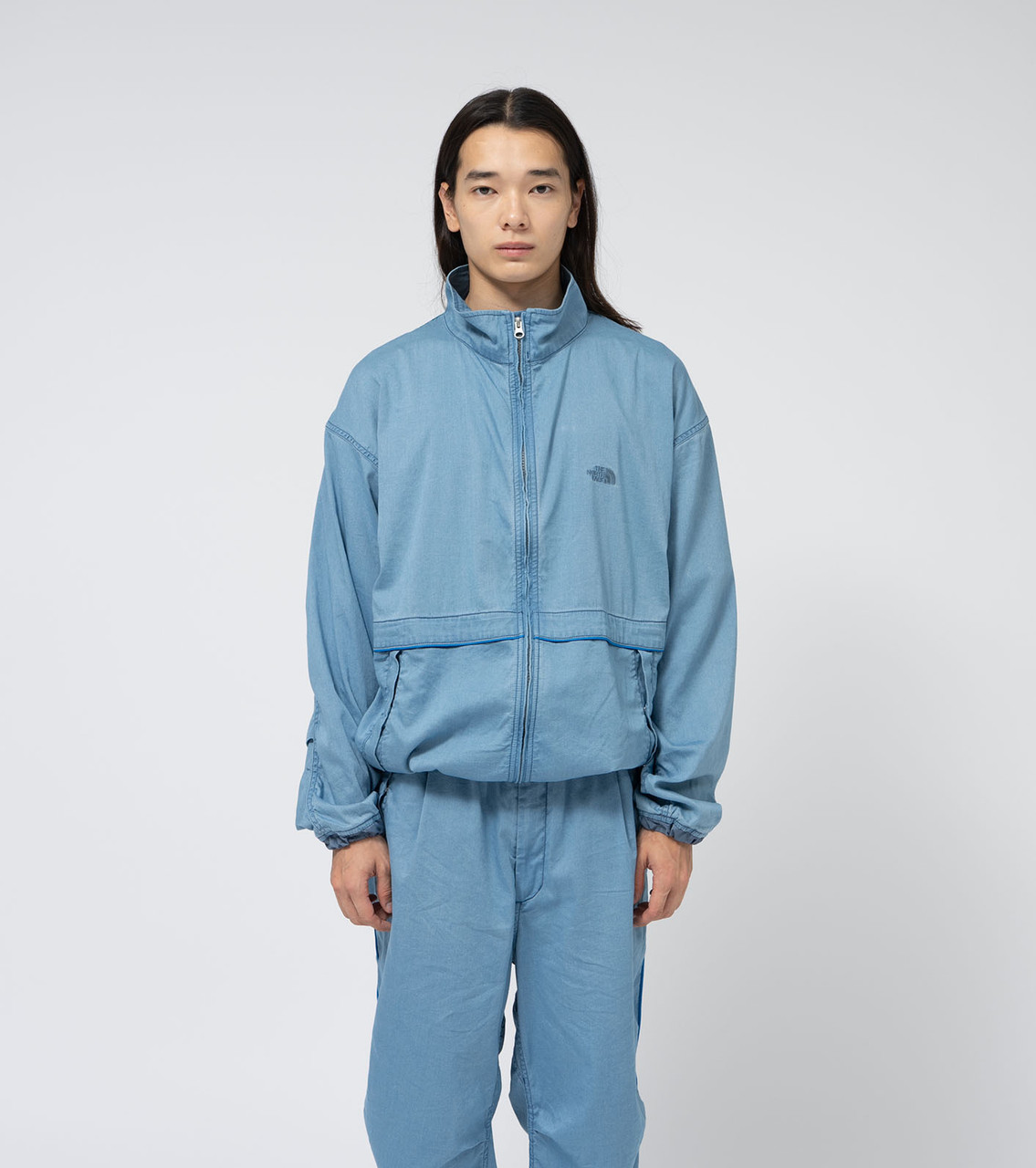 THE NORTH FACE PURPLE LABEL ザ ノースフェイス パープルレーベル Indigo Field Track jacket トラックジャケット N25SA022 ブルー M THE NORTH FACE Purple Label JACKET Indigo Field Track Jacket