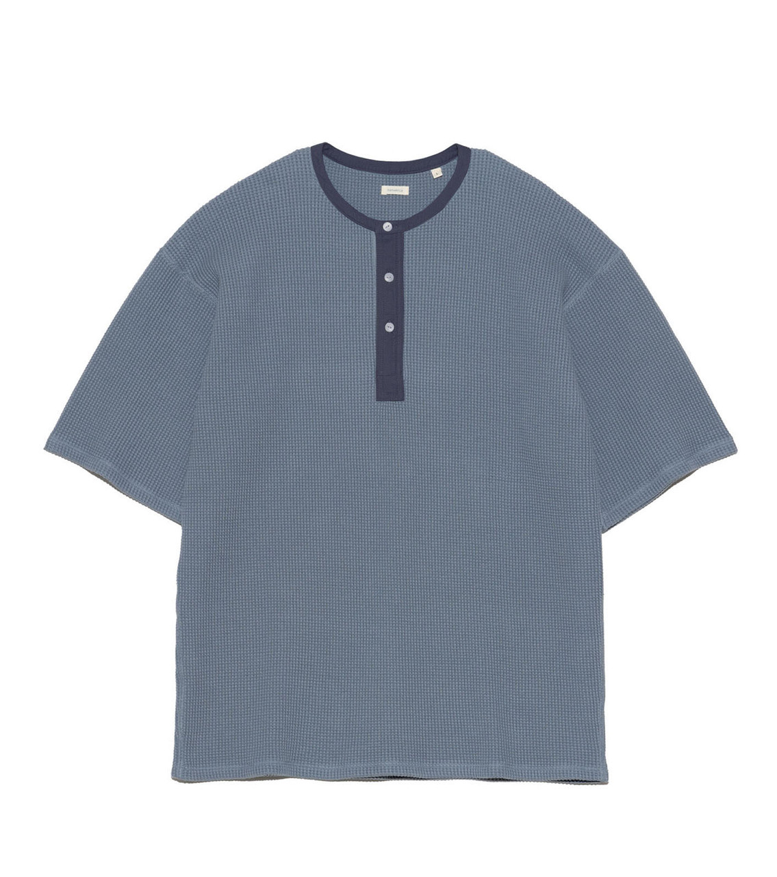 nanamica T-SHIRT Henry Neck Thermal Sweat Tee Online Shop to Worldwide