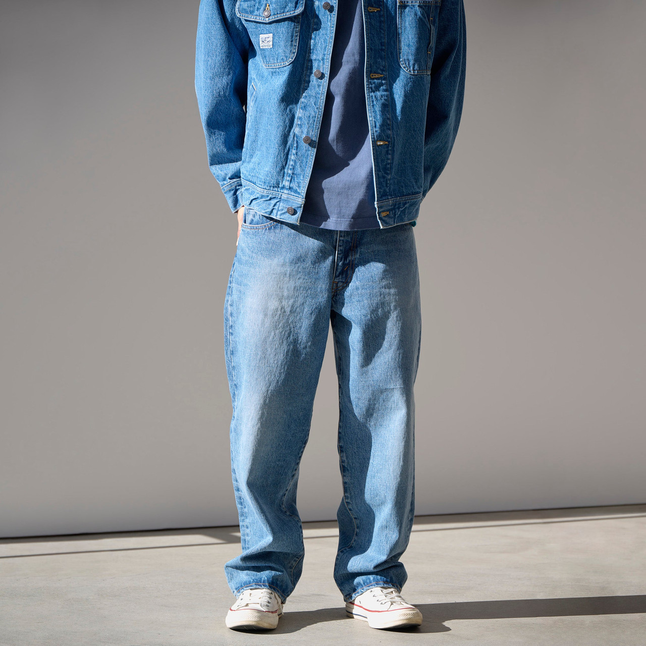 DESCENDANT PANTS 1995 DENIM TROUSERS BUGGY HARD WASH Online Shop