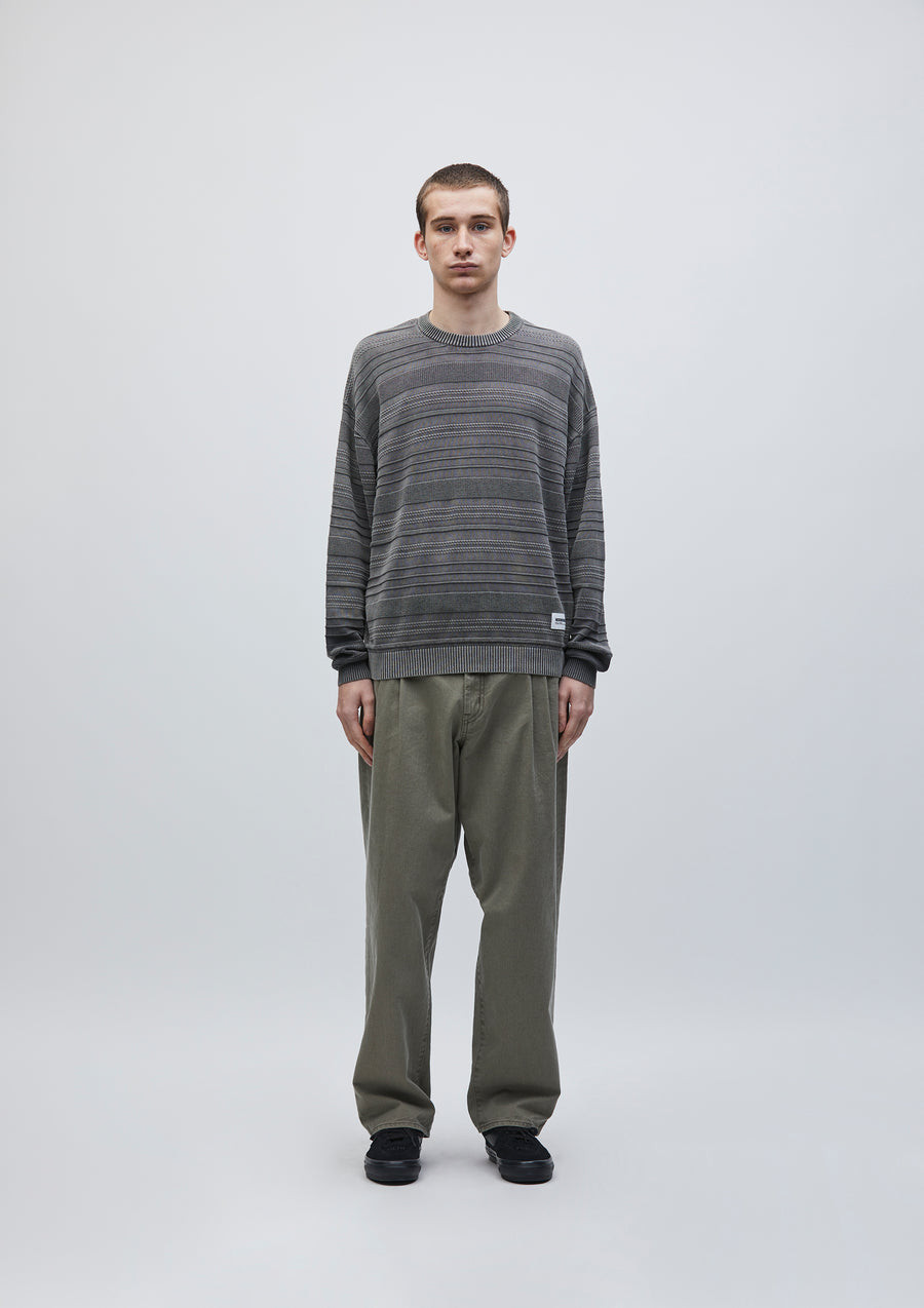 NEIGHBORHOOD PANTS BAGGYSILHOUETTE TWO TUCK PANTS