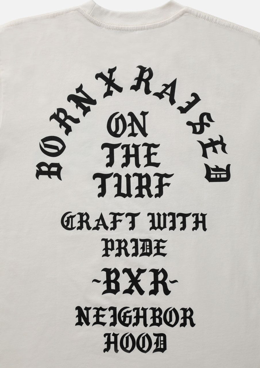 NEIGHBORHOOD T-SHIRTS NH X BORN & RAISED . TEE SS-2 NEIGHBORHOOD T-SHIRTS NH X BORN & RAISED . TEE SS-2