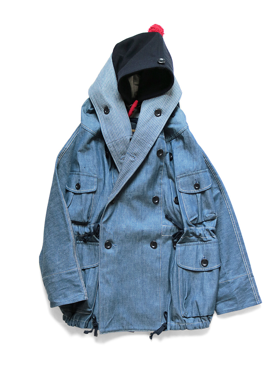 KAPITAL Coat 10Oz Denim TRAGGLE Ring Coat