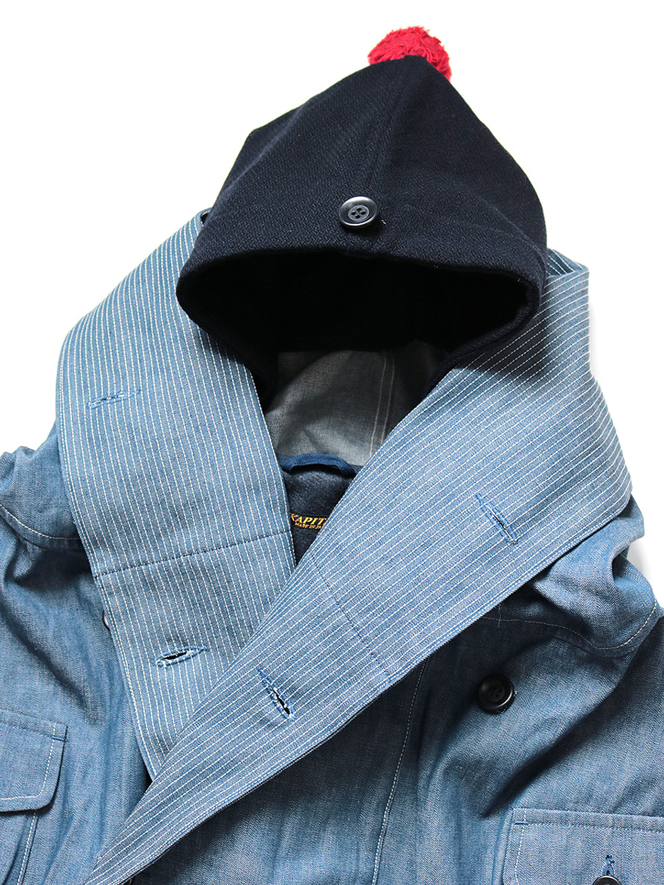 KAPITAL Coat 10Oz Denim TRAGGLE Ring Coat