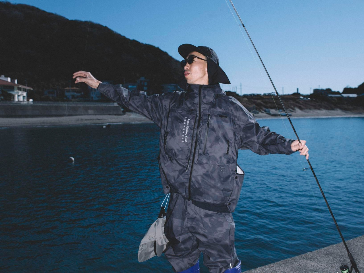 Evisen Skateboards PANTS Evisen / Chaos Fishing Club EVENING BITE
