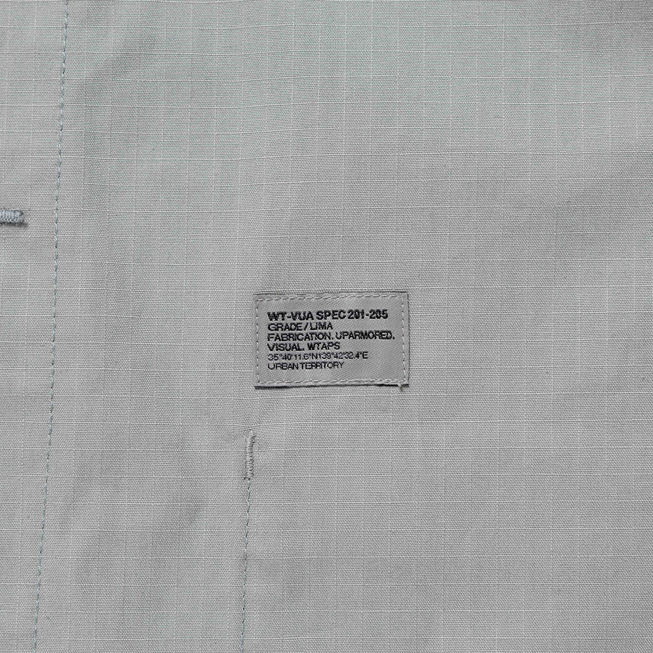 WTAPS Shirt JMOD 01 / LS / COTTON. RIPSTOP