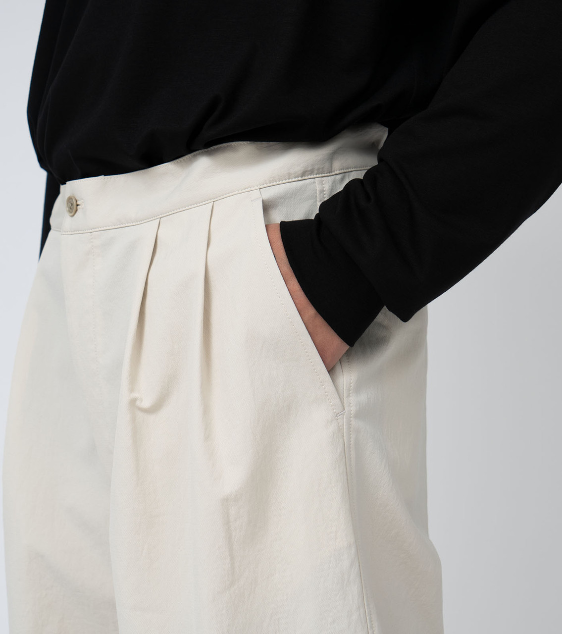 nanamica PANTS ALPHADRY Double Pleats Shorts Online Shop to Worldwide