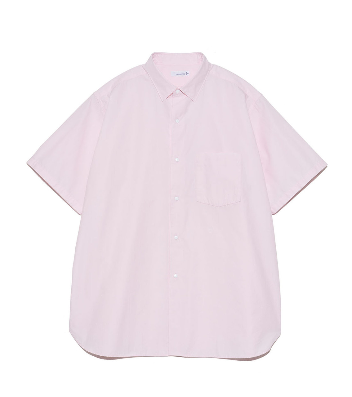 トップス nanamica Regular Collar Wind Shirt Pink nanamica SHIRT Regular Collar Wind S/S Shirt Online Shop to Worldwide