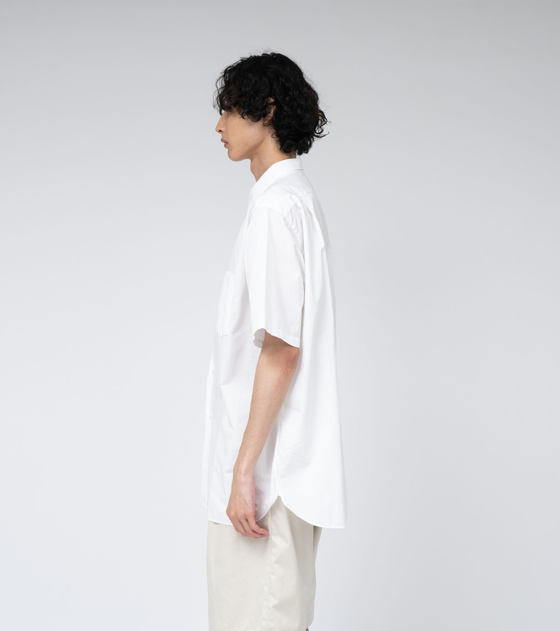 nanamica SHIRT Regular Collar Wind S/S Shirt Online Shop to Worldwide