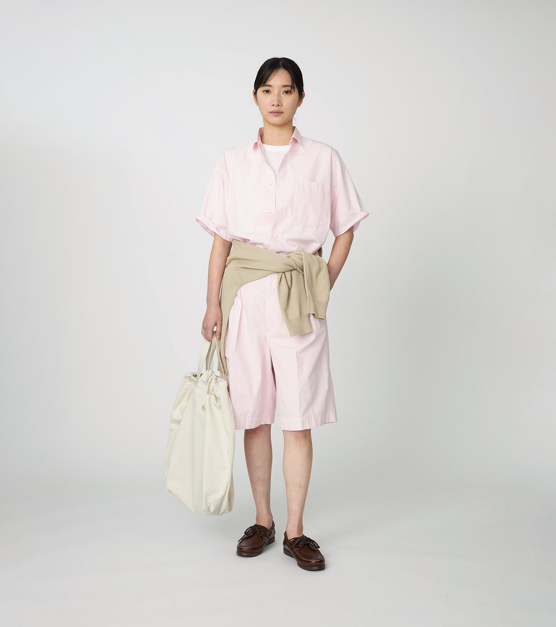 nanamica SHIRT Regular Collar Wind S/S Shirt Online Shop to Worldwide
