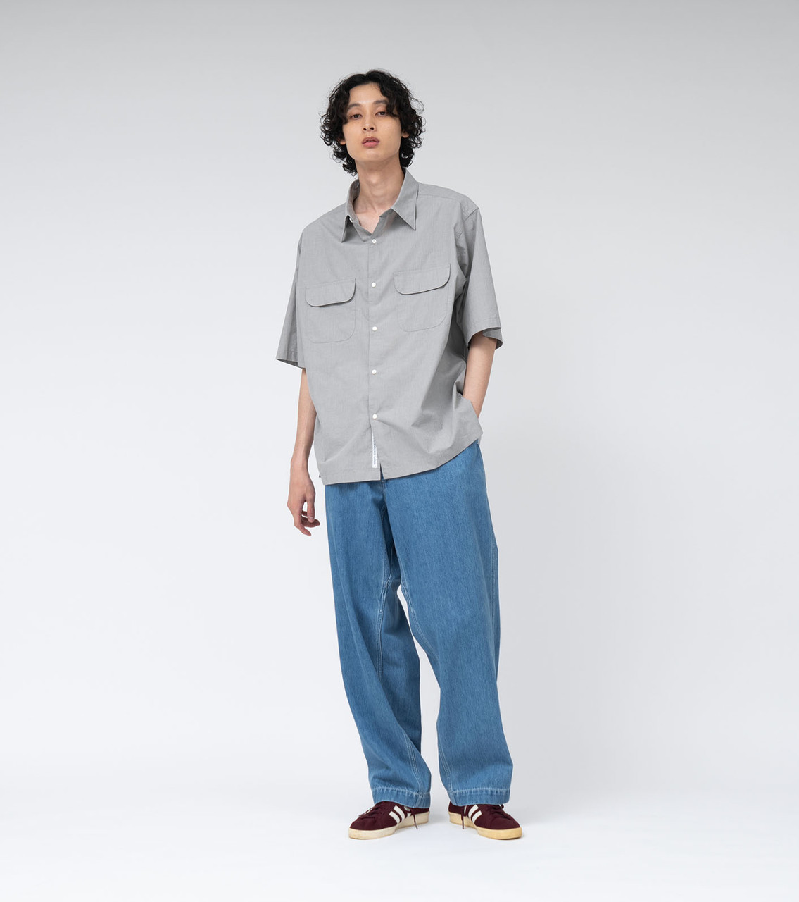 【nanamica】RegularCollar End On End Shirt nanamica SHIRT Regular Collar End On End S/S Shirt Online Shop to