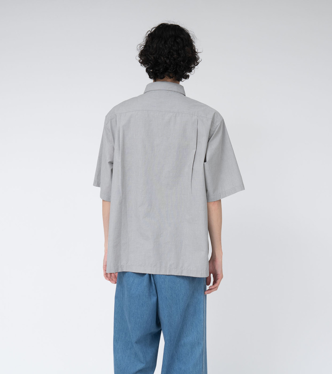 nanamica SHIRT Regular Collar End On End S/S Shirt Online Shop to