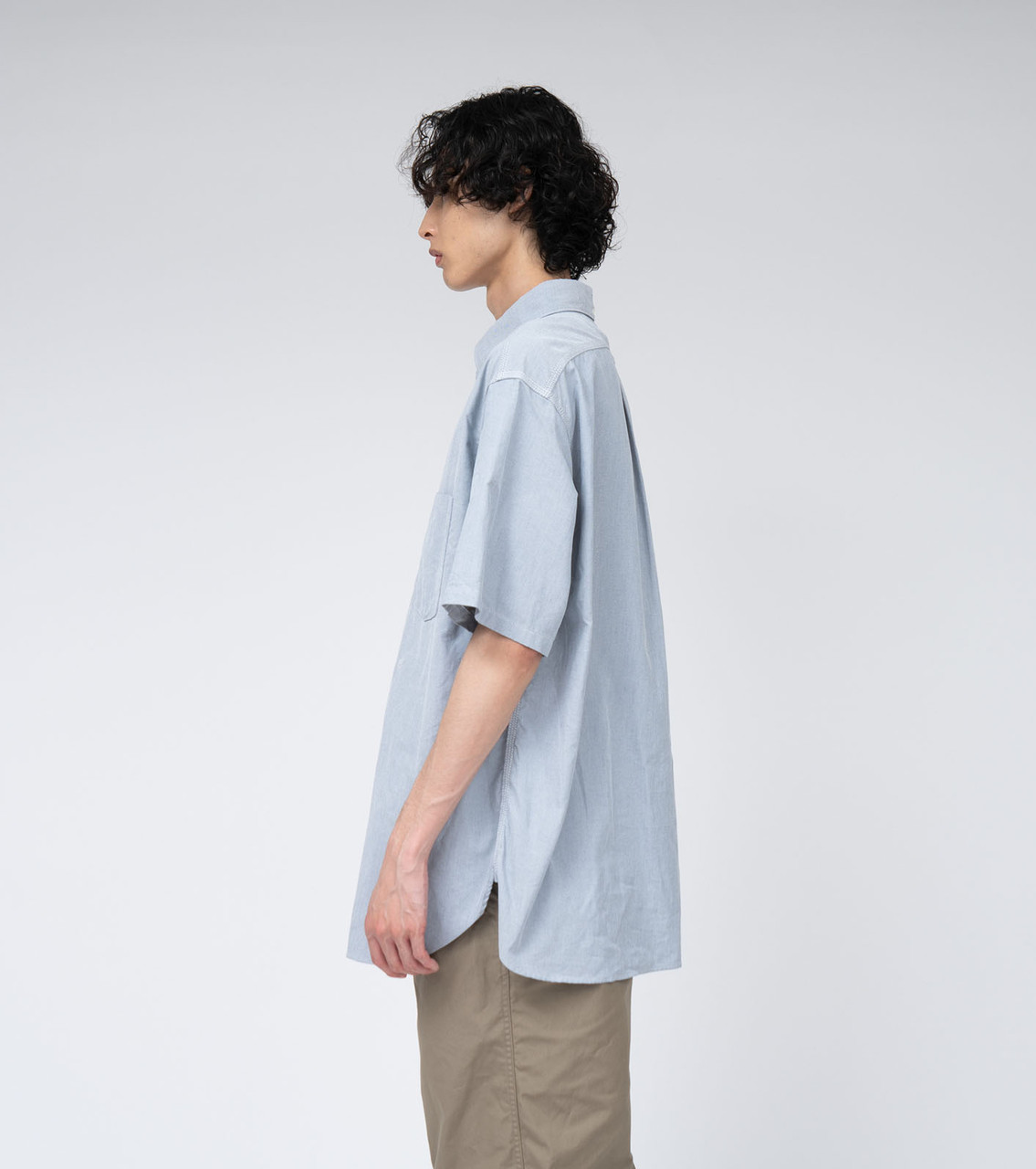nanamica SHIRT Button Down Wind S/S Shirt Online Shop to Worldwide