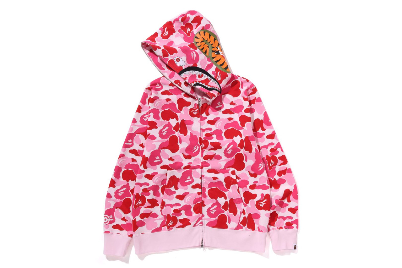 BAPE SWEAT / HOODIE ABC CAMO CRYSTAL STONE SHARK FULL ZIP HOODIE