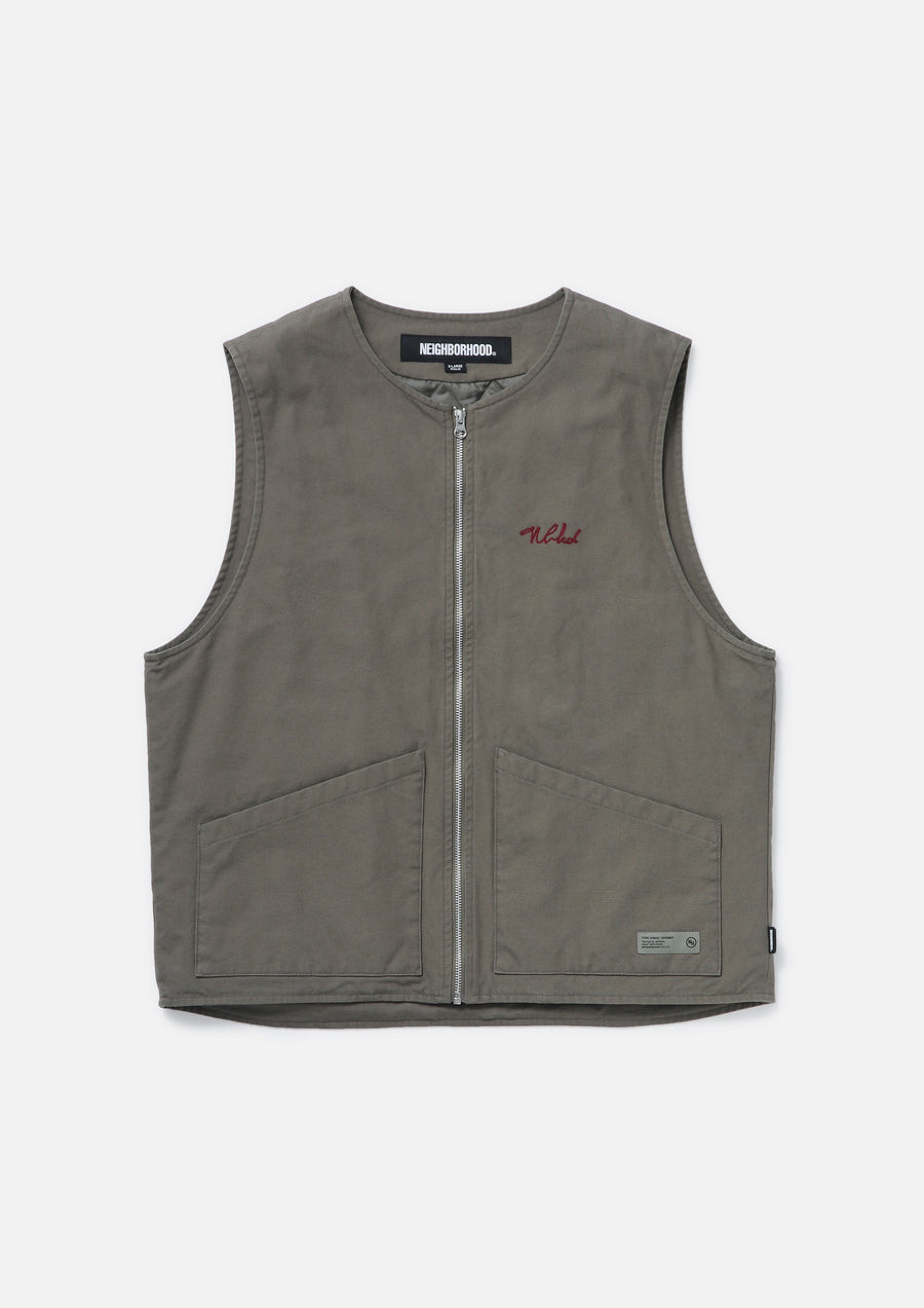 NEIGHBORHOOD PACK C-VEST　201TSNH-JKM05 NEIGHBORHOOD PACK C-VEST: Black, Beige, 'Olive Drab' | Hypebeast