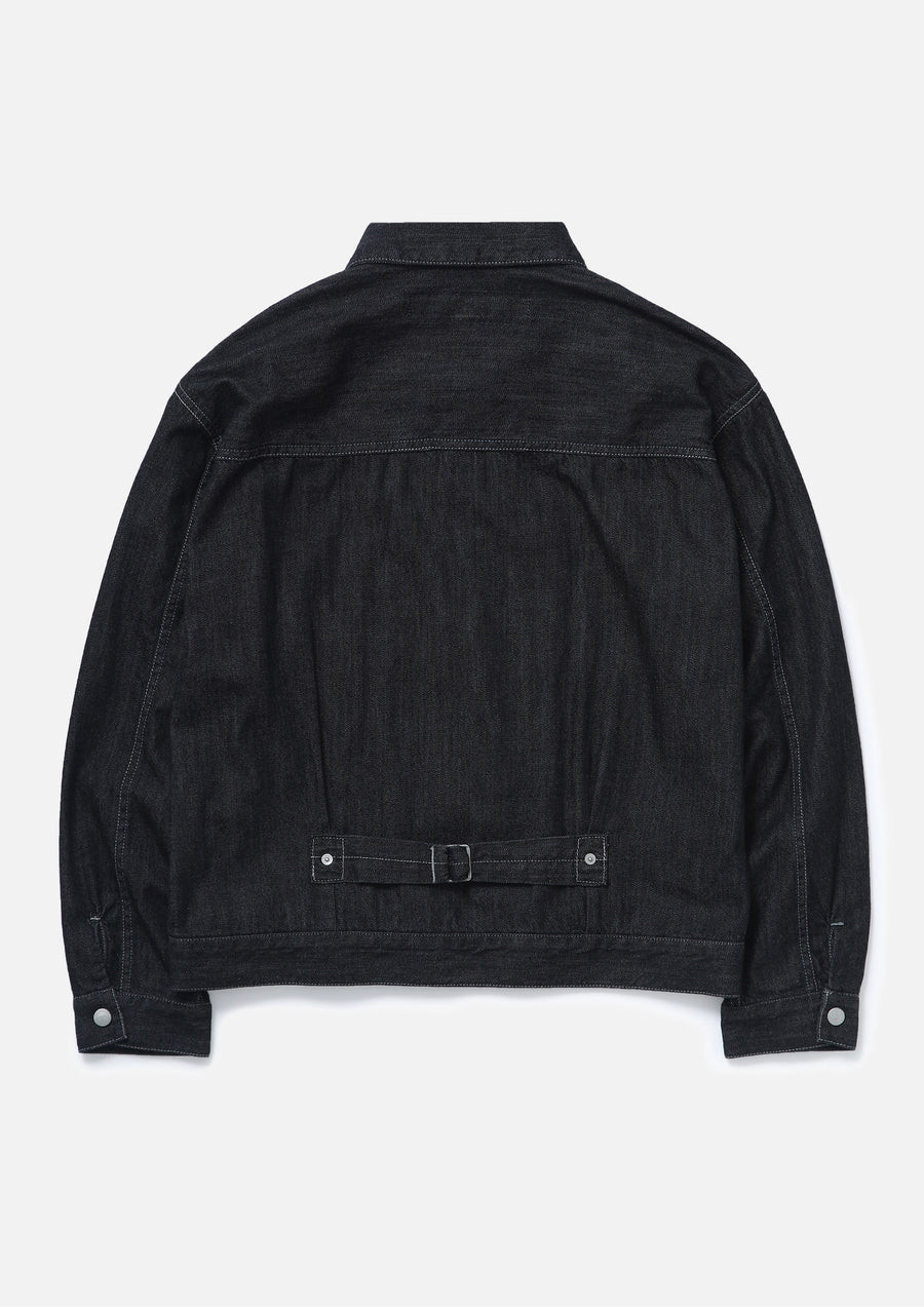 NEIGHBORHOOD JACKETS WASHED LW DENIM ZIP JACKET
