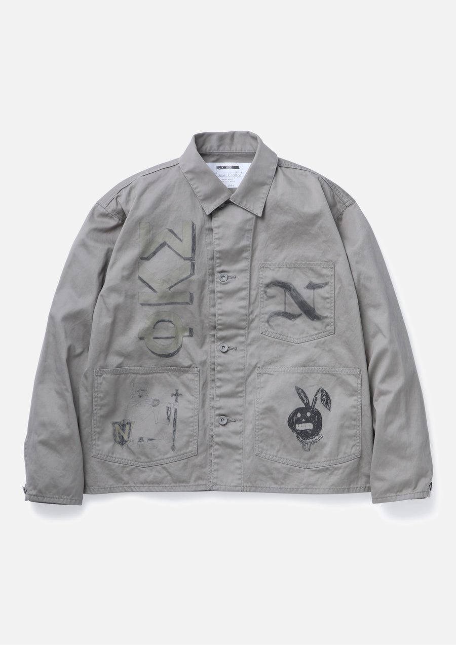 NEIGHBORHOOD JACKETS MEMORIAL COVERALL JACKET
