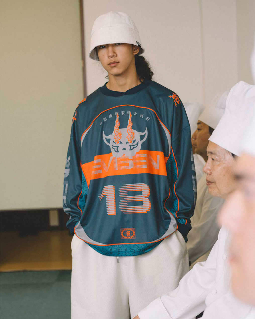 Evisen Skateboards T-SHIRTS OHAKO MOTO JERSEY - GREEN