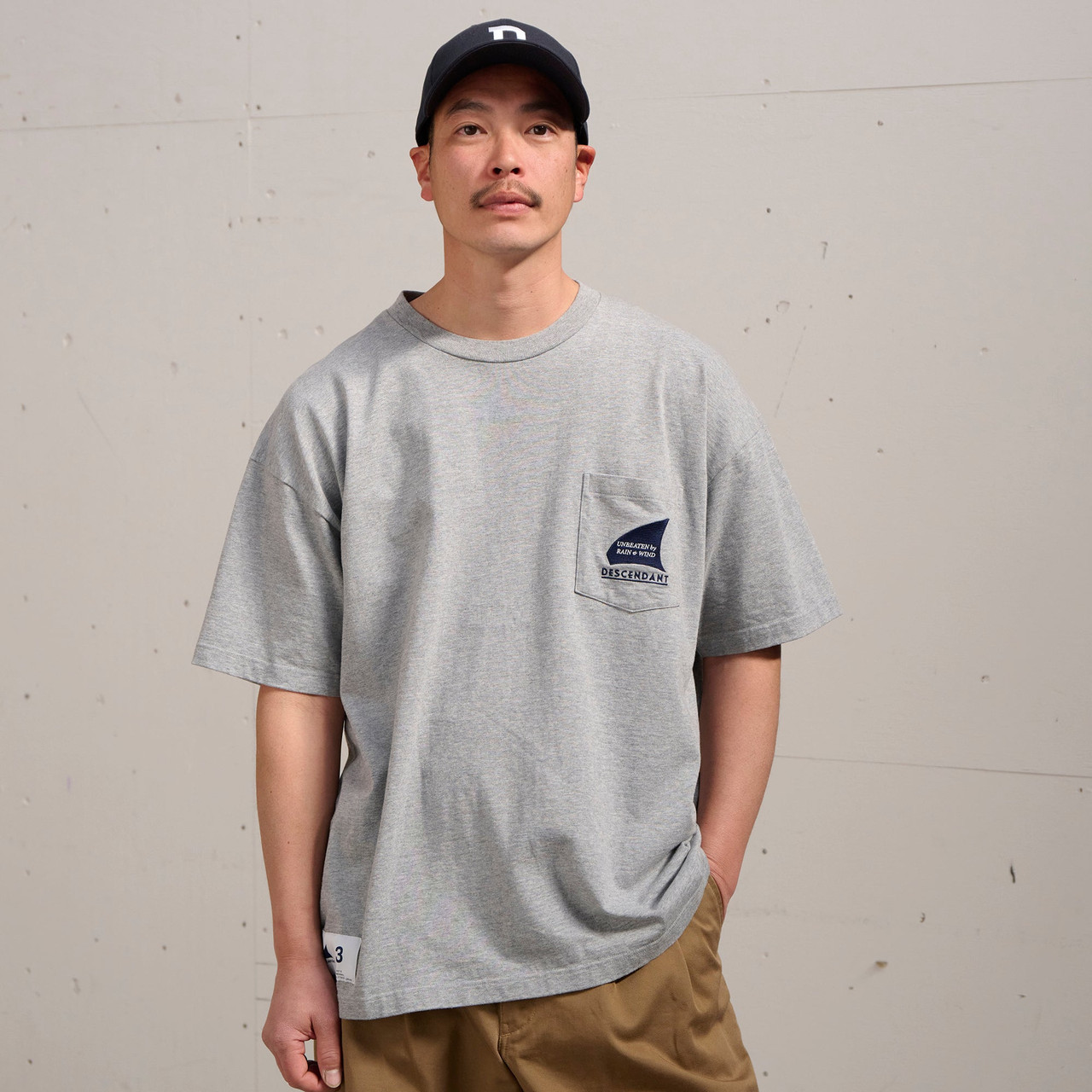 DESCENDANT CUT&SEWN GENNAKER ORGANIC COTTON CROP SS Online