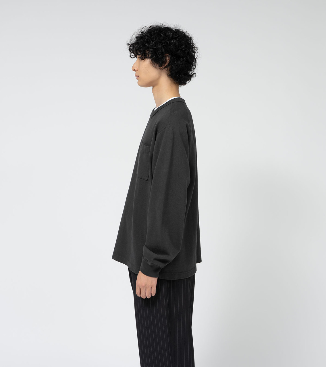 THE NORTH FACE Purple Label T-SHIRT Field Long Sleeve Pocket Tee