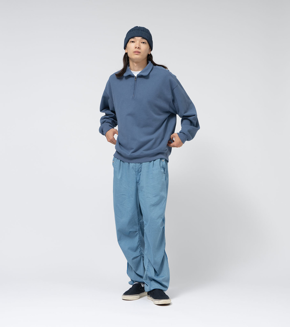 THE NORTH FACE Purple Label SWEAT 11oz Half Zip Sweatshirt Online