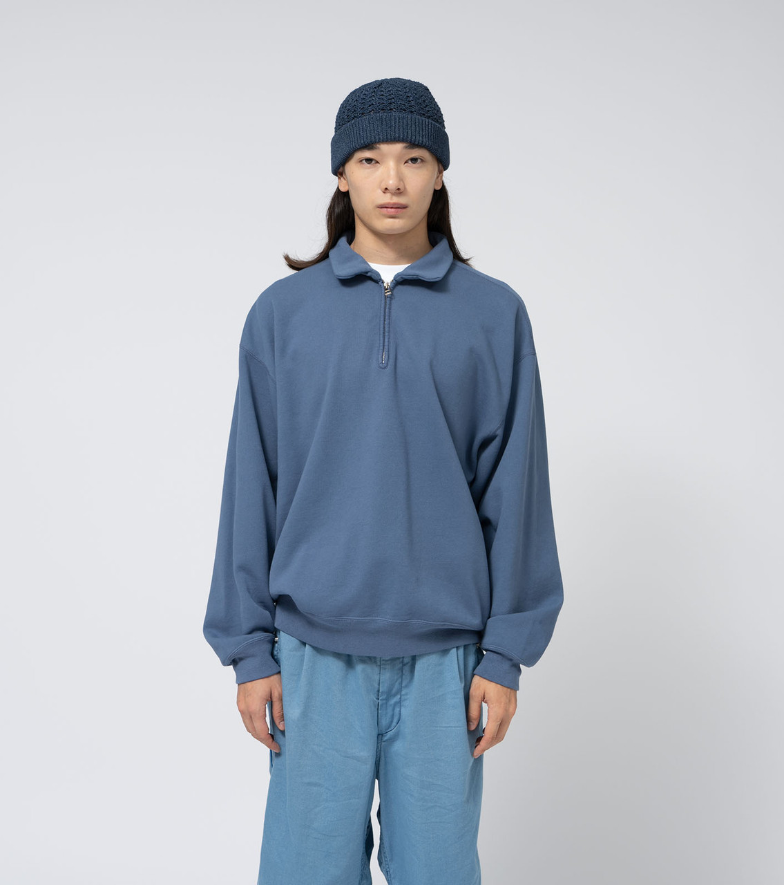 THE NORTH FACE Purple Label SWEAT 11oz Half Zip Sweatshirt Online