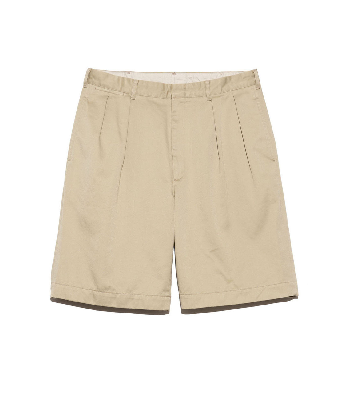 nanamica PANTS Double Pleat Chino Shorts Online Shop to Worldwide