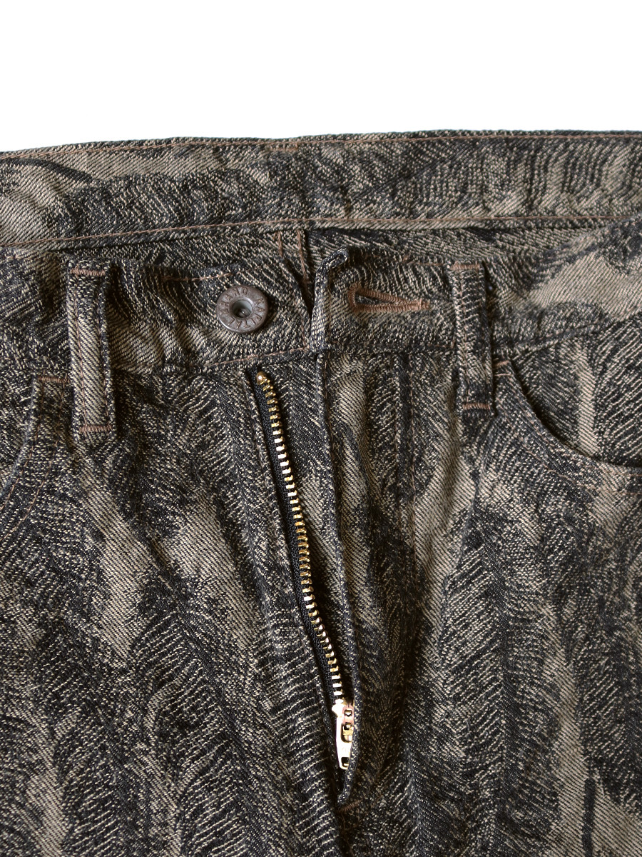 KAPITAL Pants 12Oz Magpie Denim 5P APRON-OKABELLBO