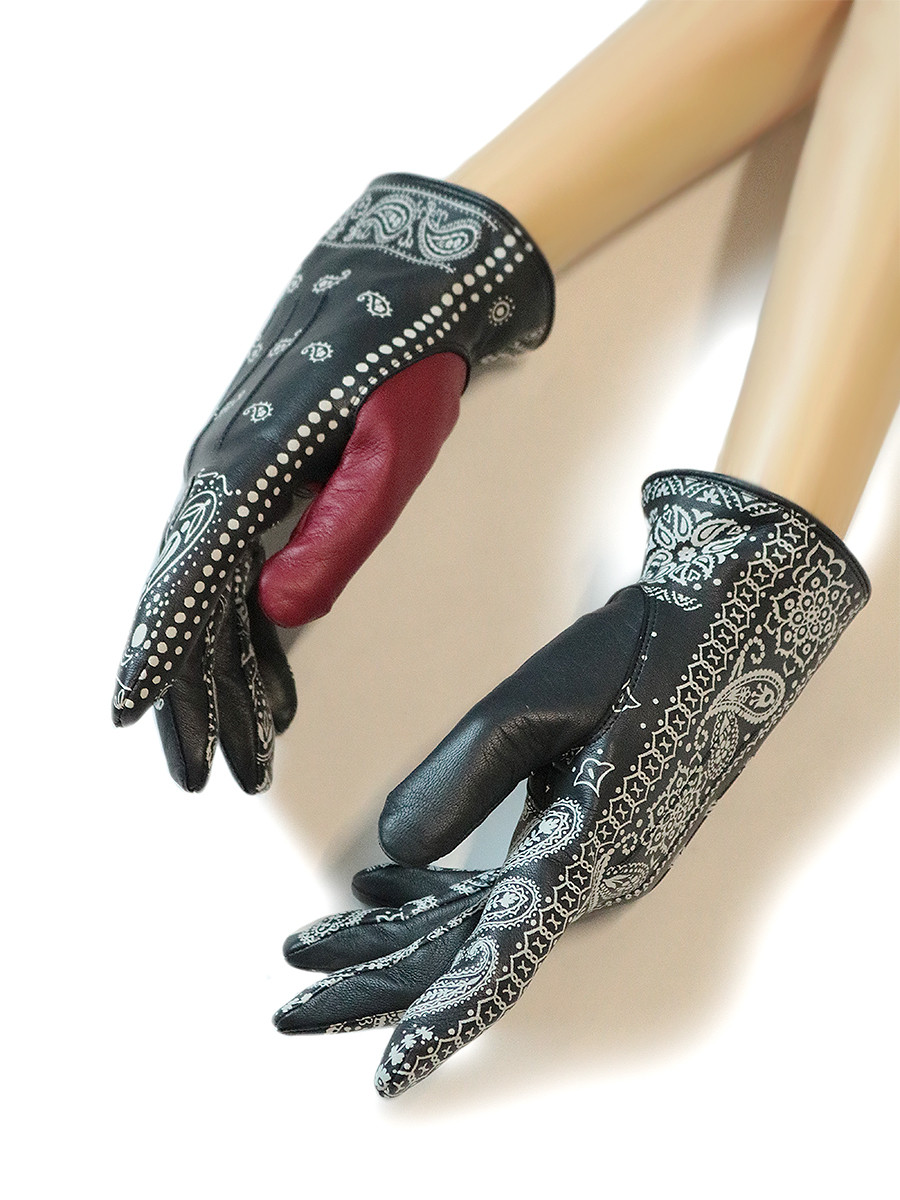 KAPITAL Others Leather Bandana Gloves