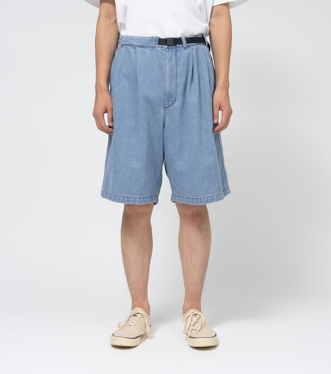 THE NORTH FACE Purple Label PANTS Denim Tuck Field Shorts Online