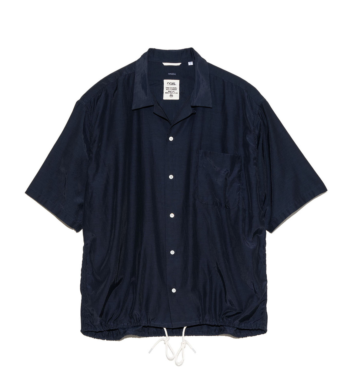 nanamica SHIRT Open Collar S/S Shirt Online Shop to Worldwide