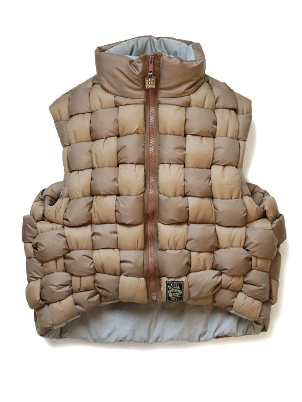 KAPITAL Jacket/Vest Ripstop Nylon KEEL Weaving Vest