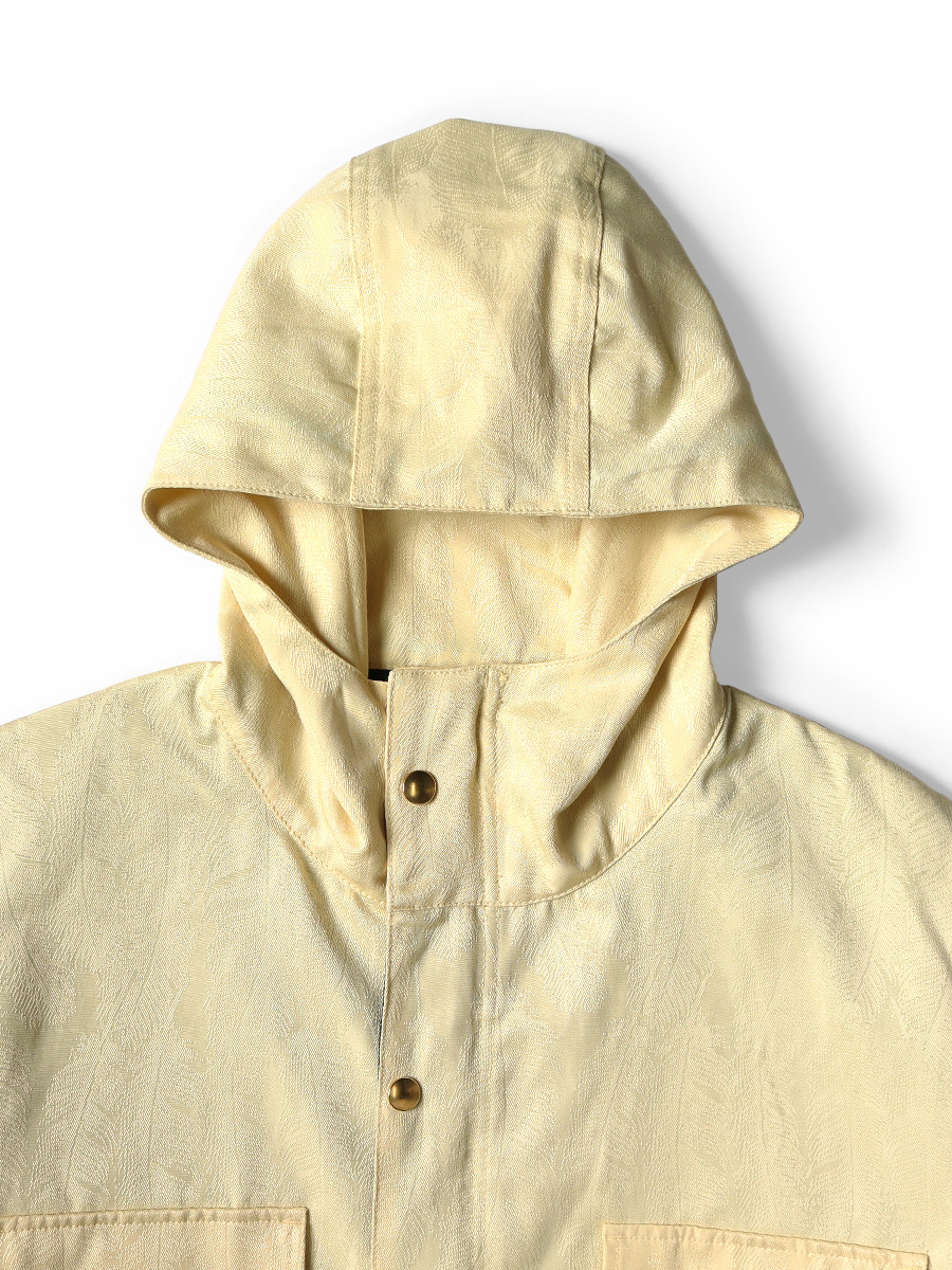 KAPITAL Jacket 60/40 Cross Magpie Print Mountain Parka