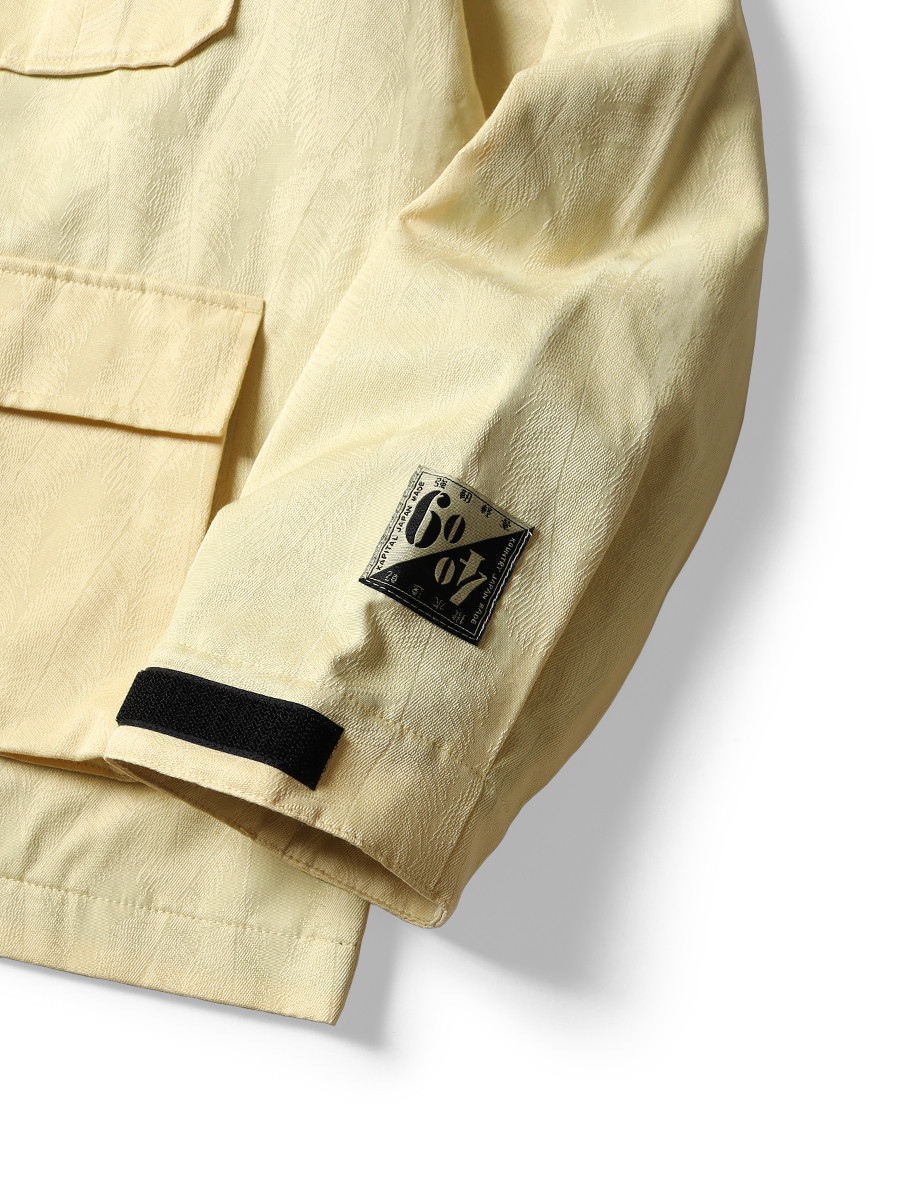 KAPITAL Jacket 60/40 Cross Magpie Print Mountain Parka