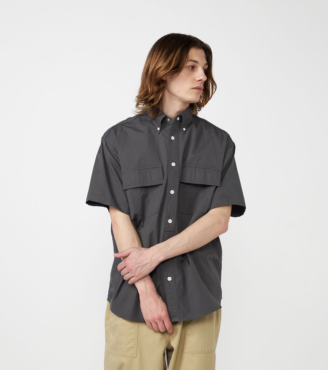 THE NORTH FACE Purple Label SHIRT Button Down Field S/S Shirt