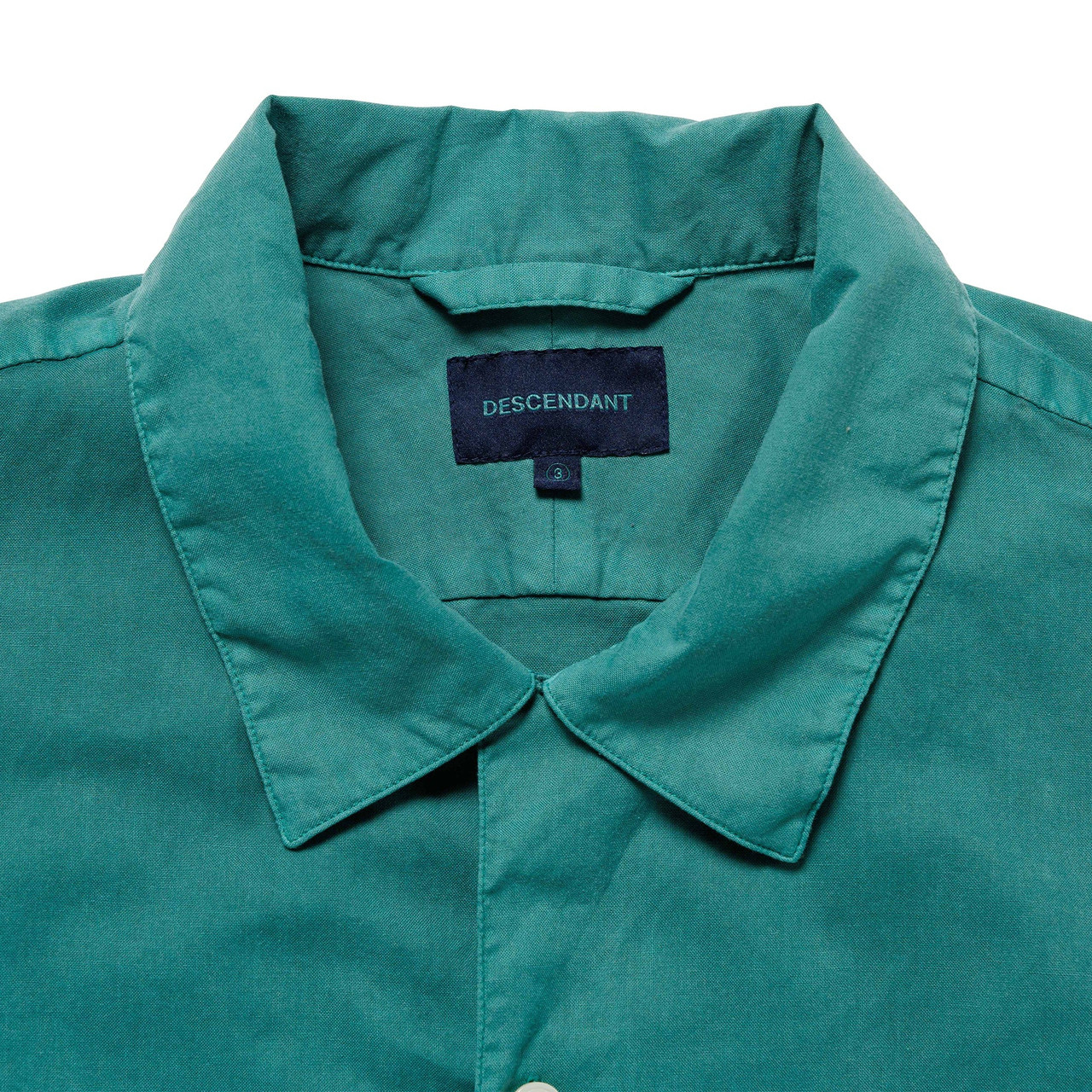 DESCENDANT SHIRT S WIND OPEN COLLAR SS SHIRT PIGMENT DYE Online