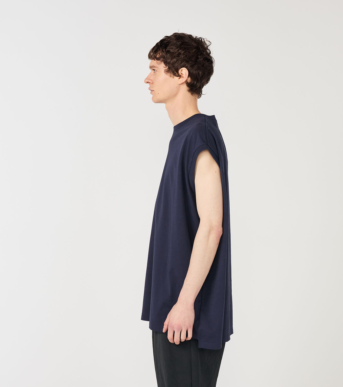 THE NORTH FACE Purple Label T-SHIRT Cotton Jersey Sleeveless Big