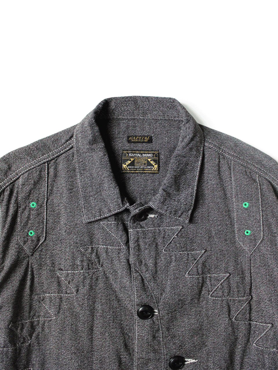 canday様 KAPITAL Jacket Heather Chambray Santo Domingo Thunderbird Jacket