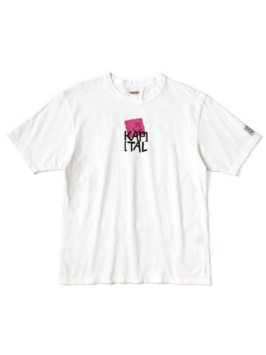 KAPITAL T-Shirt 20/-Tenjiku Rookie Crew T-shirt (PECKISH KAPpt)