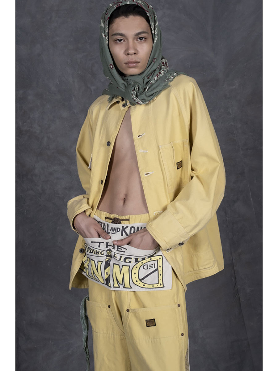 KAPITAL Jacket Canvas CACTUS Coverall