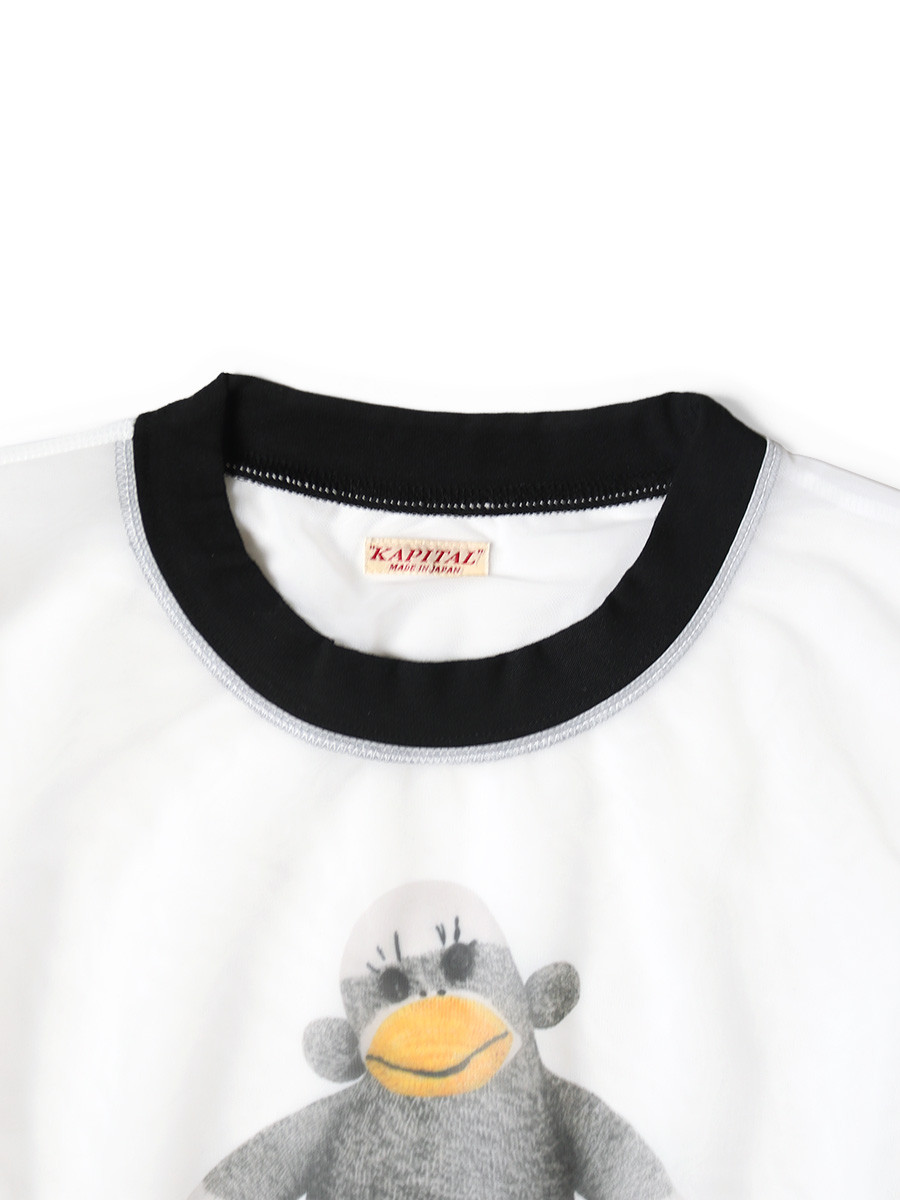 【ひろさん専用】 KAPITAL T-Shirt Sheer Jersey x 20/- Jersey Ringer T (Chiro PACK