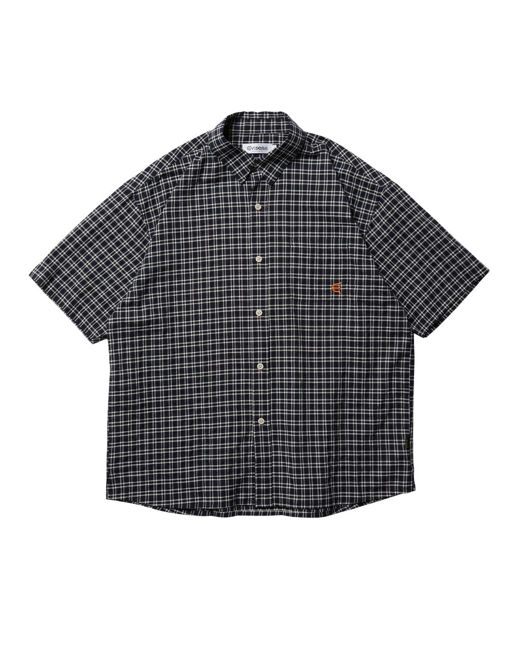 Evisen Skateboards TOPS OVERLAND CHECK SHIRT - BLACK