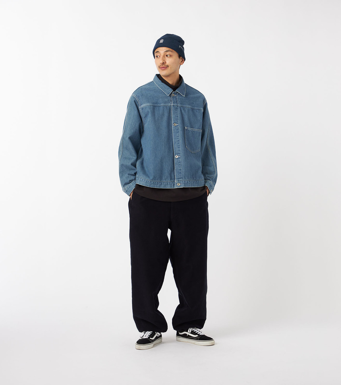 nanamica JACKET Short Denim Jacket Online Shop to Worldwide