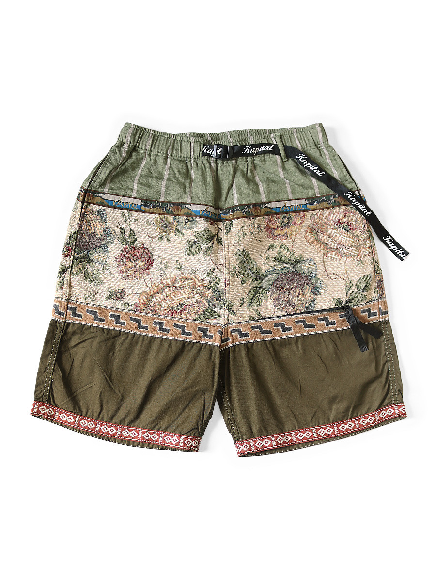 KAPITAL Short Pants Patchwork ECO BAKA Shorts 2025